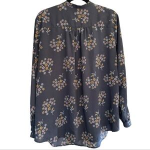 Loft Women's Floral Blouse - Size Medium